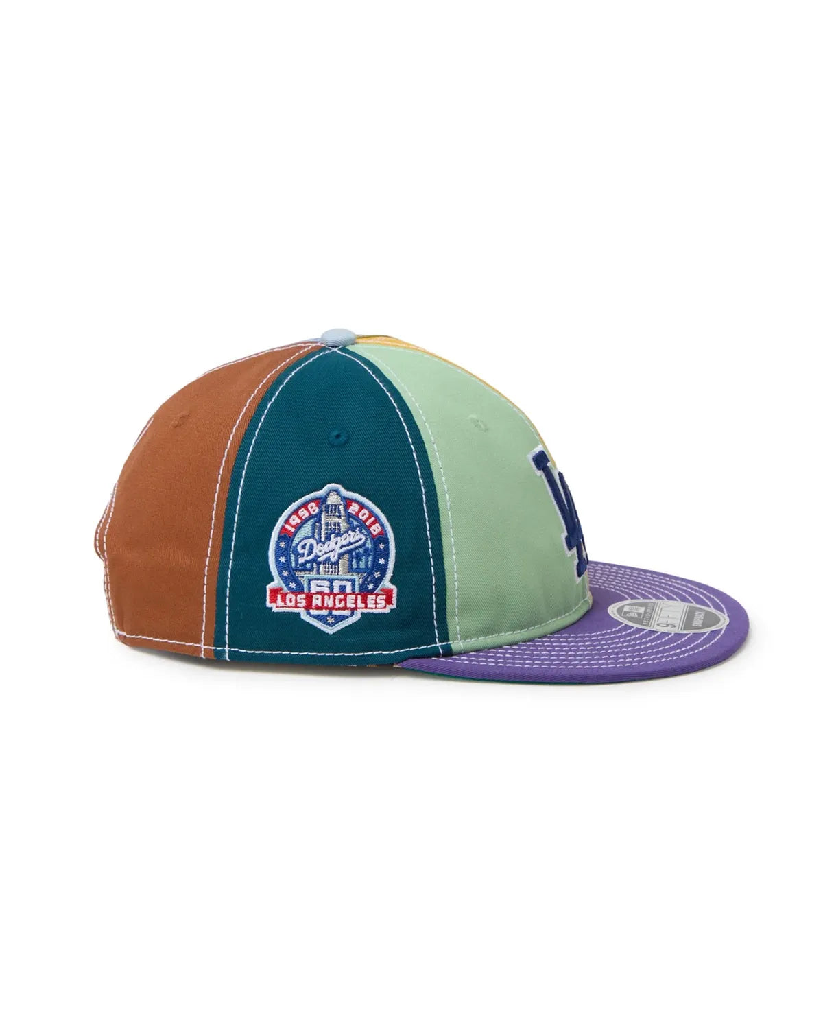 NEW ERA / RC 9FIFTY Sean Wotherspoon デニムバイザー ロサンゼルス・ドジャース マルチカラー (15156292)