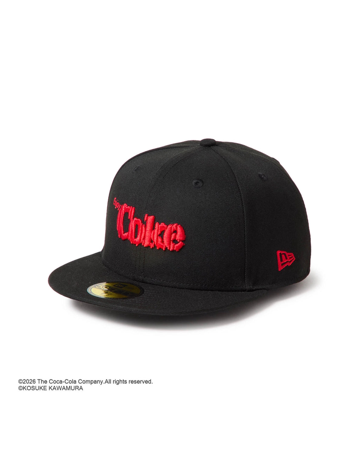 NEW ERA / 59FIFTY Coca-Cola designed by Kosuke Kawamura コカ・コーラ ブラック (15156555)