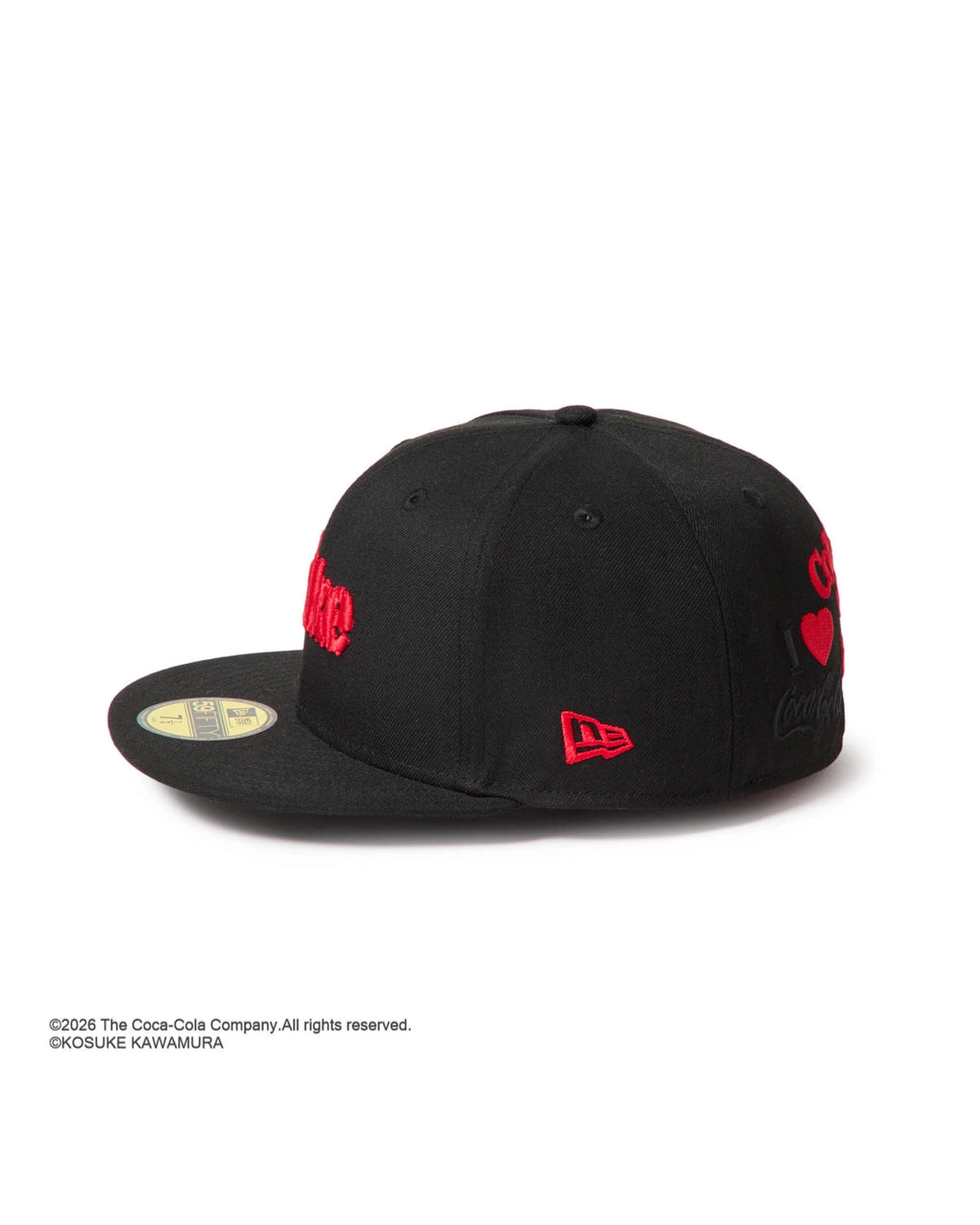 NEW ERA / 59FIFTY Coca-Cola designed by Kosuke Kawamura コカ・コーラ ブラック (15156555)