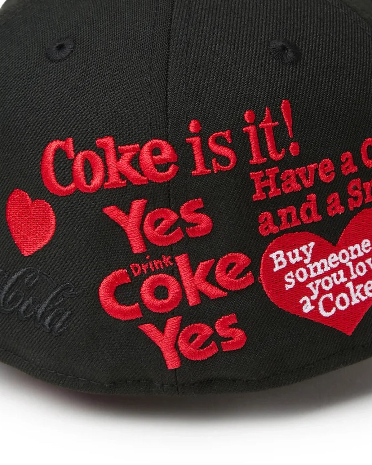 NEW ERA / 59FIFTY Coca-Cola designed by Kosuke Kawamura コカ・コーラ ブラック (15156555)