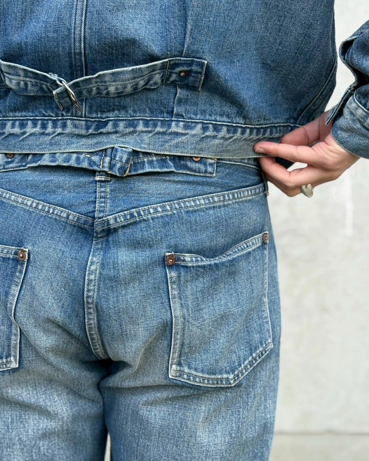 A.PRESSE / No.2 Washed Denim Pants (AP-4008)