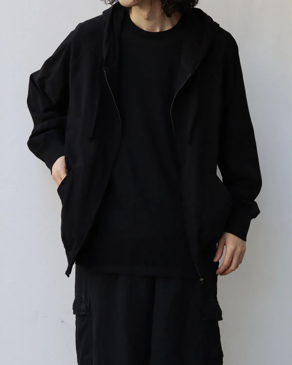 COMOLI / ジャージ ジップパーカ (D01-05039)