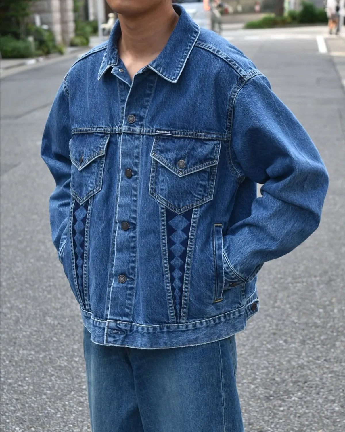 DESCENDANT / TRUCKER DENIM JACKET (252WVDS-JKM01)