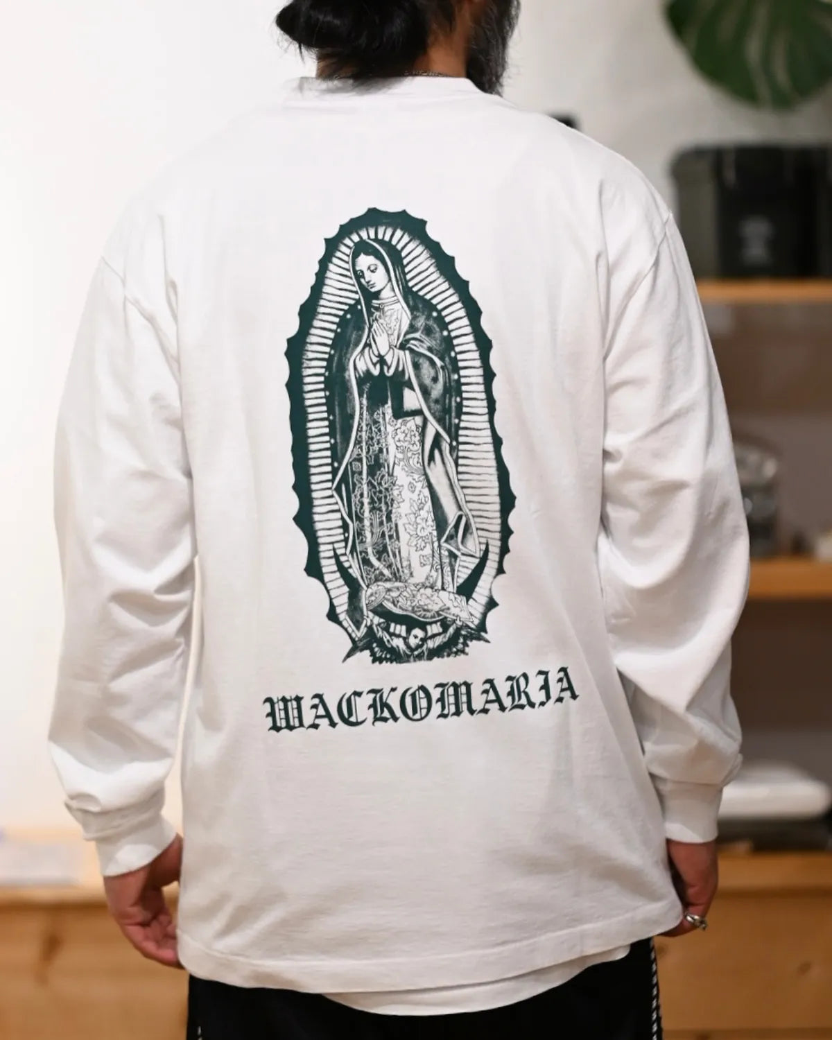 WACKO MARIA / WASHED HEAVY WEIGHT CREW NECK LONG SLEEVE T-SHIRT (26SSE-WMT-LT05)