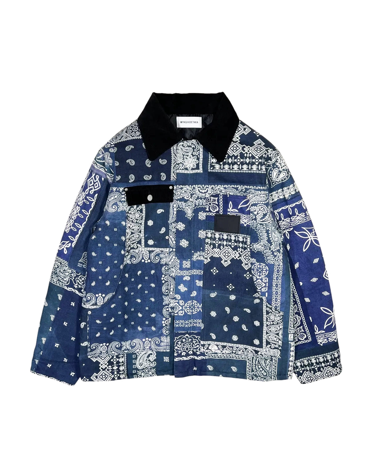 MIYAGIHIDETAKA -Rafu-  / Quilted Work Jacket (MH028)