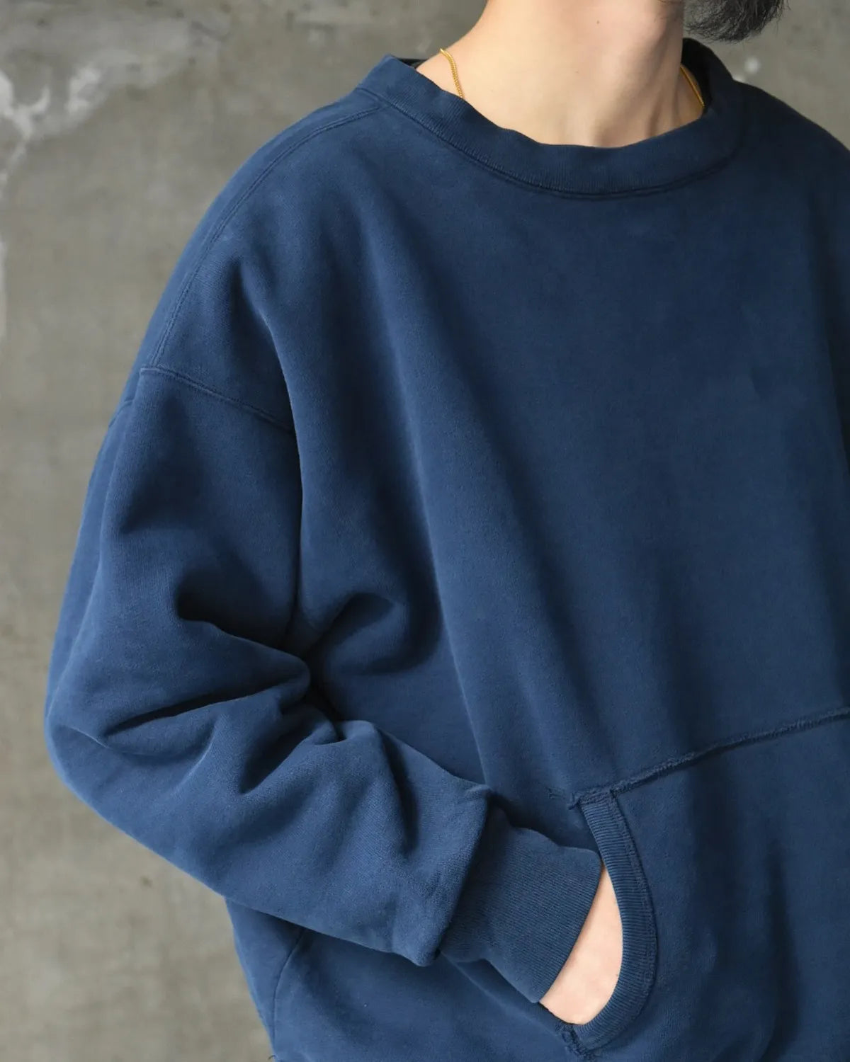 MASSES / SWEAT CREW W-FACE WASH (1252044013)