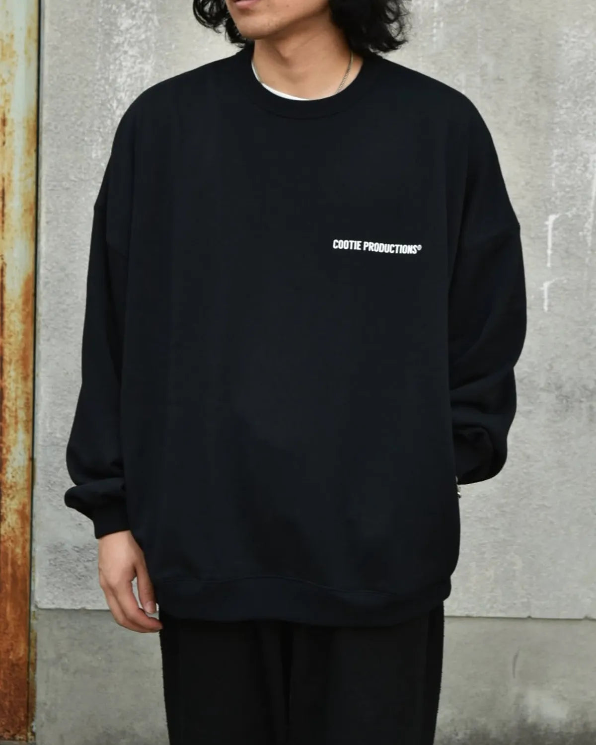 COOTIE PRODUCTIONS® / Dry Tech Oversized Sweat Crew (CTE-25S339)