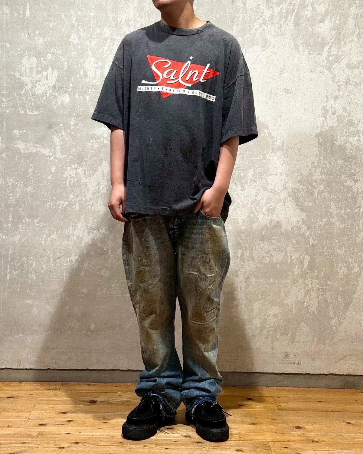 ©︎SAINT Mxxxxxx / SS TEE -MIGHTY SAINT (SM-HR1-0000-006)