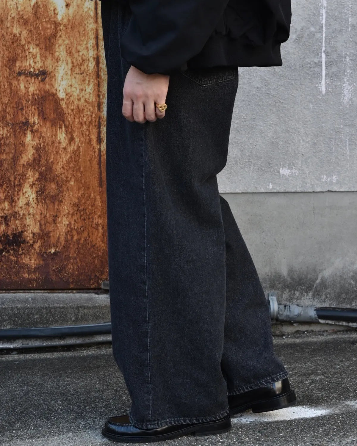 COOTIE PRODUCTIONS® / 12.5oz Denim 5 Pocket Extra Baggy Pants (CTE-25A112)
