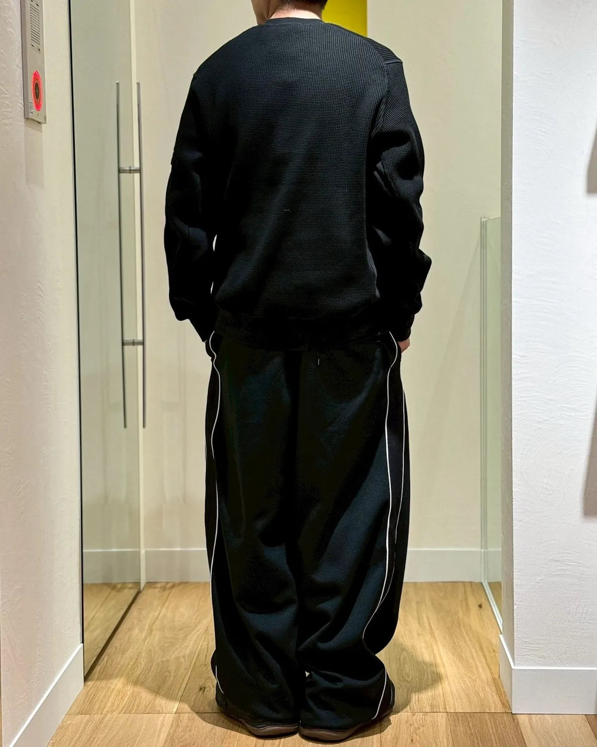 STONE ISLAND / ORGANIC COTTON WAFFLE FLEECE (L1S156100056)