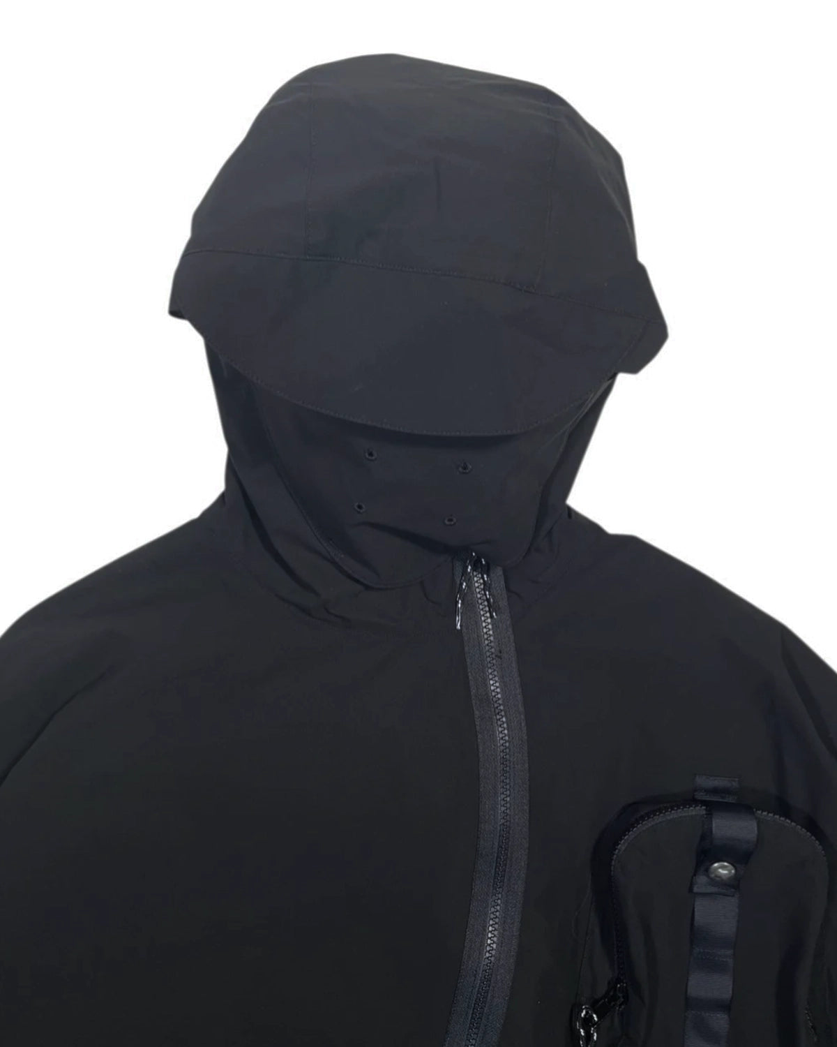 ALMOSTBLACK / WV WTR-R HD PONCHO BLOUSON (25ABGAB-BL01)
