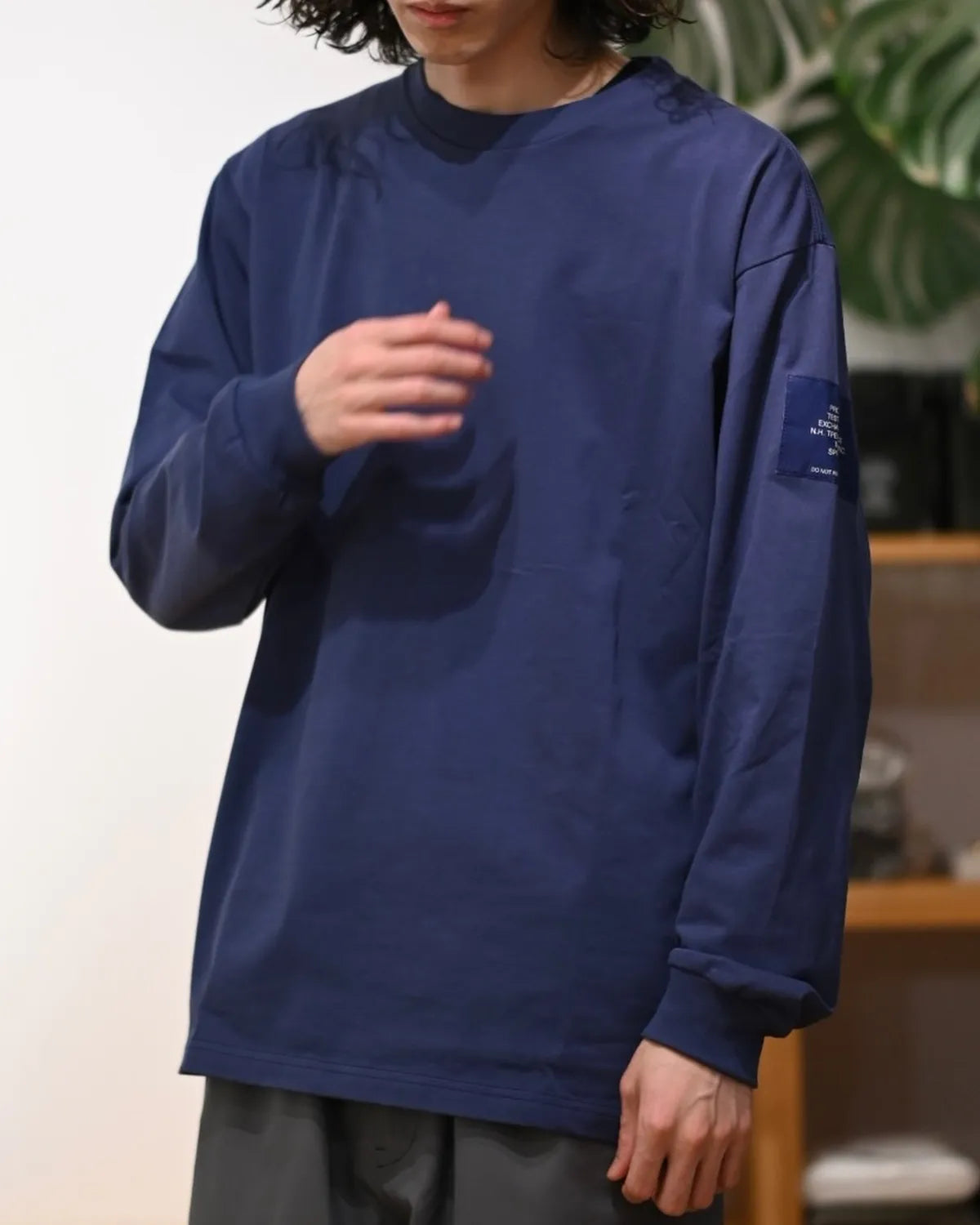N.HOOLYWOOD TEST PRODUCT EXCHANGE SERVICE / LONG SLEEVE T-SHIRT (9261-CS82)
