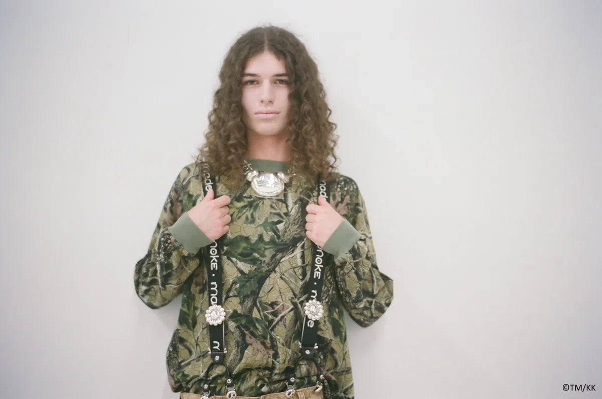 mononoke・made / L/S T-SHIRT WIDE / CAMO (MT-MK8-0000-010)