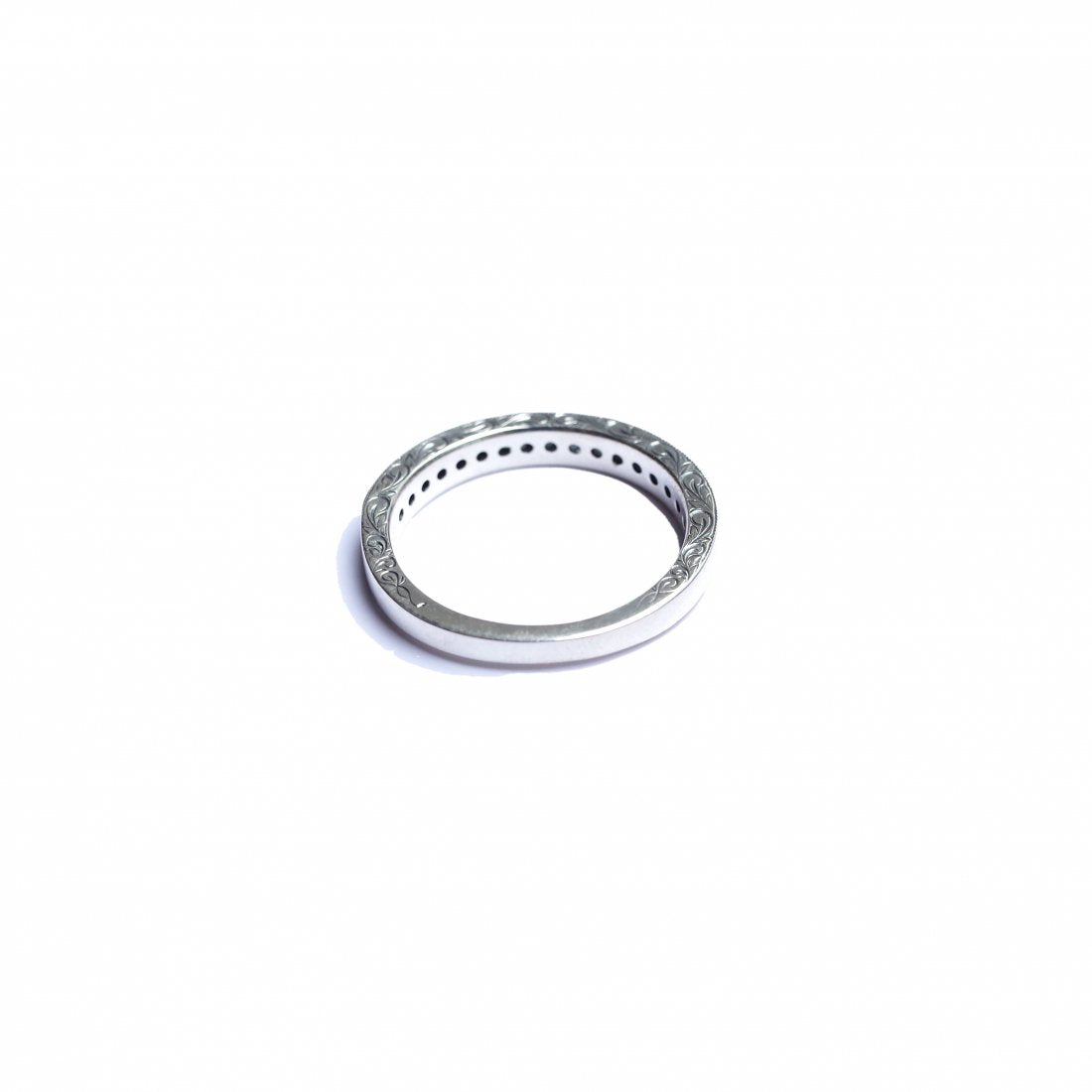 ANTIDOTE BUYERS CLUB / ENGRAVED PAVE RING (RX-714)