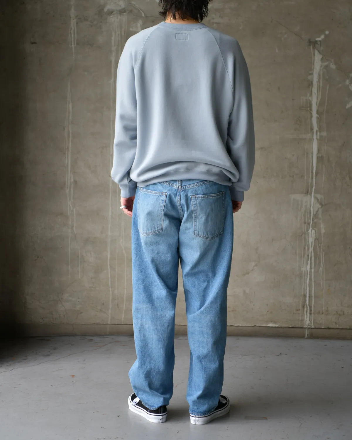 DESCENDANT / 1995 DENIM TROUSERS BAGGY HARD WASH (261WVDS-PTM04)