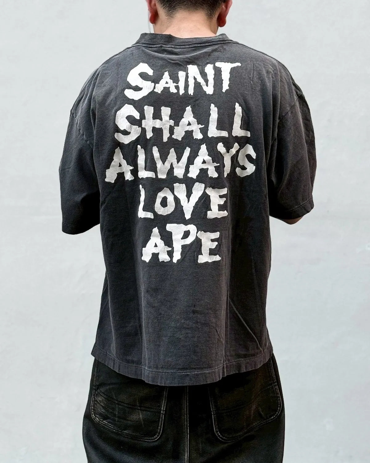 ©︎SAINT Mxxxxxx × A BATHING APE® / BEPA_SS TEE (SM-MK8-0000-C49)