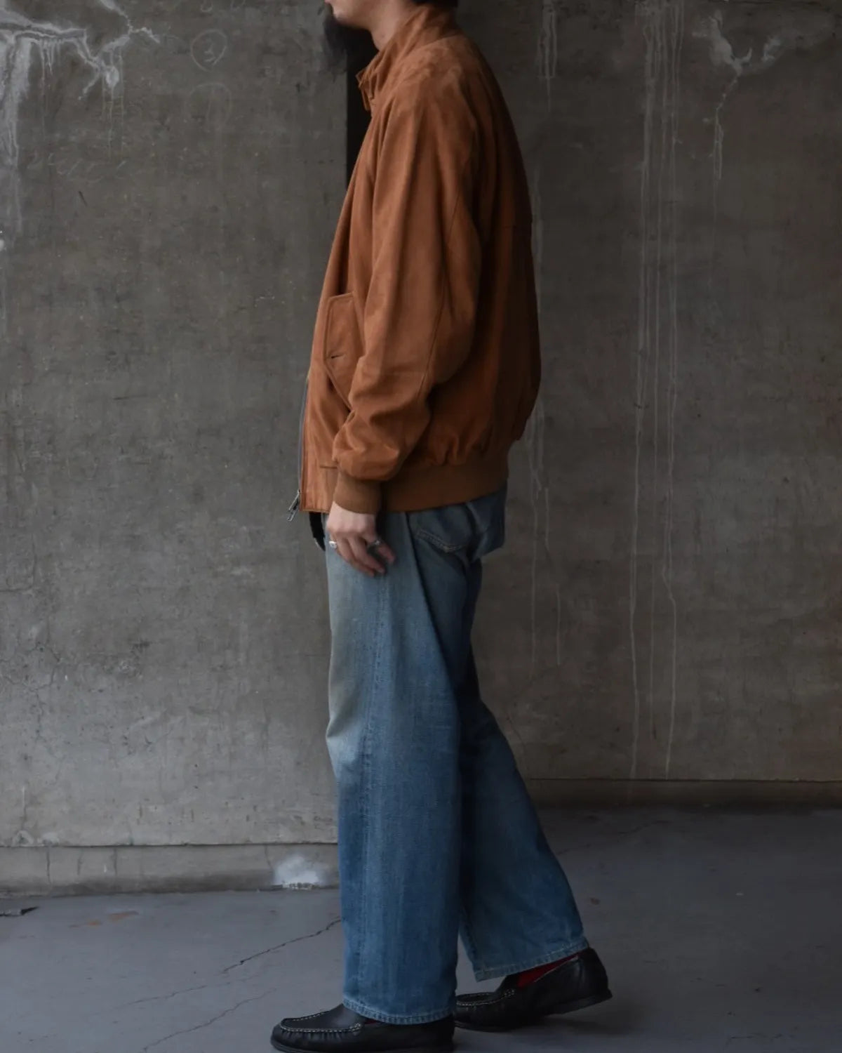 WACKO MARIA × BARACUTA / G9 SUEDE LEATHER HARRINGTON JACKET (25FW-WMO-BC01)