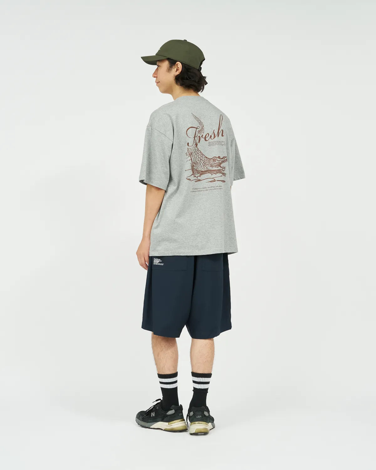 FreshService / CORPORATE PRINTED S/S TEE "CROC" (FSC263-70138)