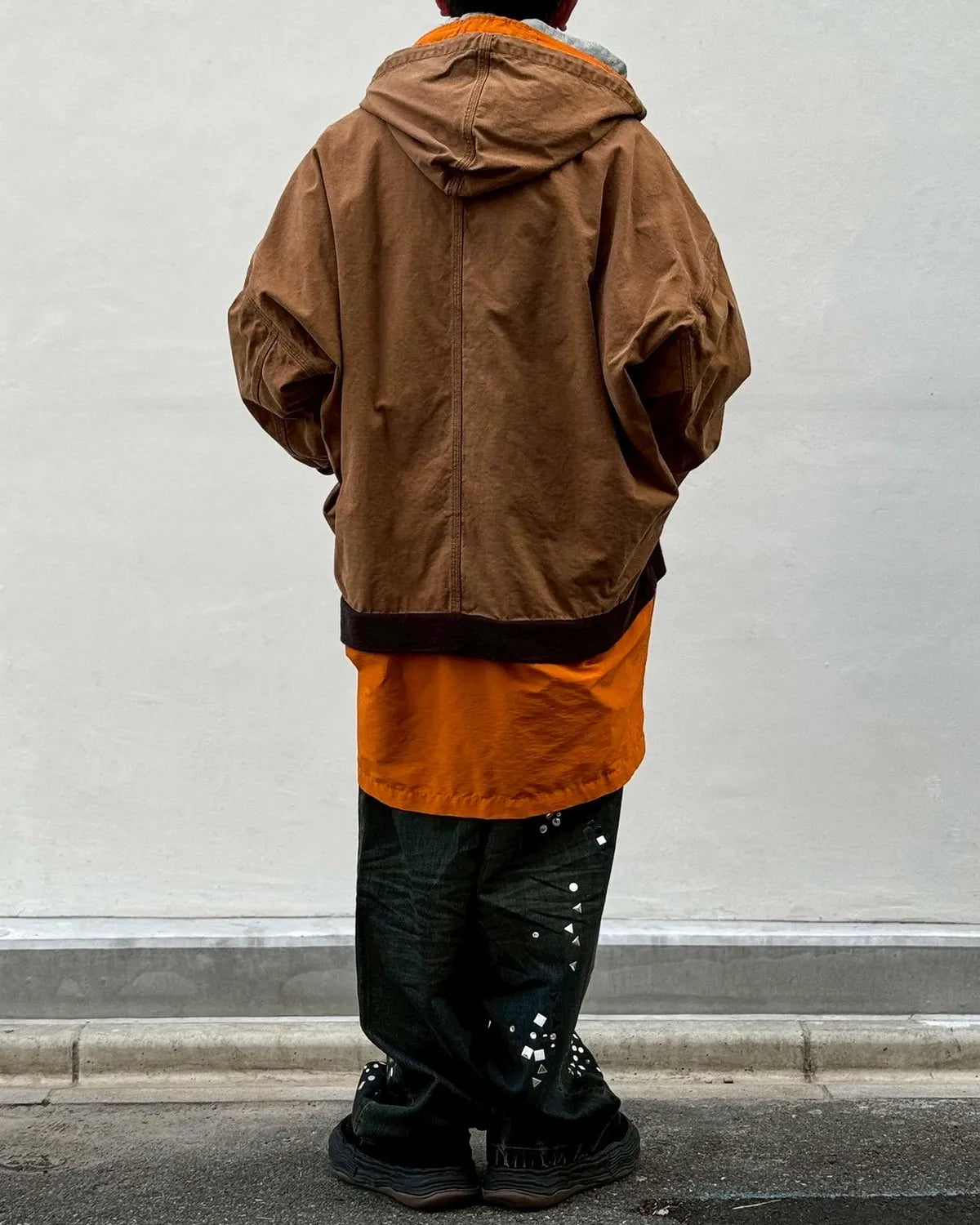 Maison MIHARA YASUHIRO / TRIPLE LAYERED COAT (J16CT151)