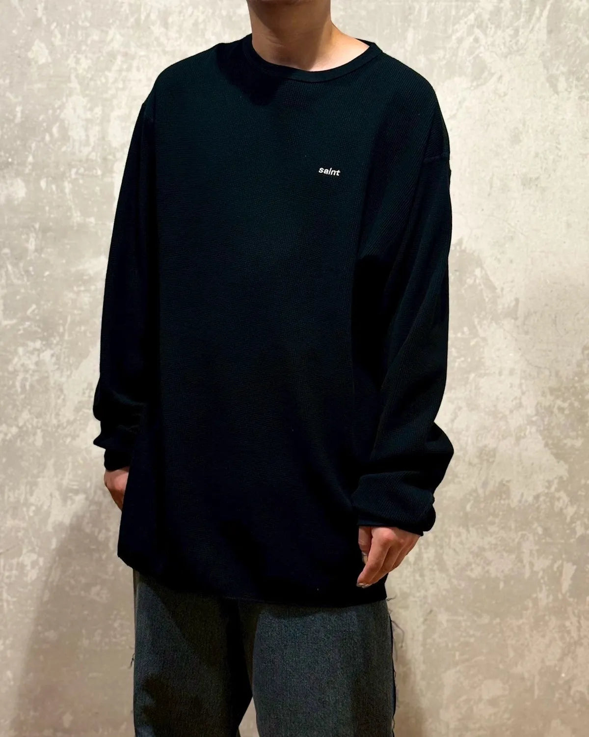 ©︎SAINT Mxxxxxx / LS THARMAL TEE_THARMAL (SM-HR1-0000-040)