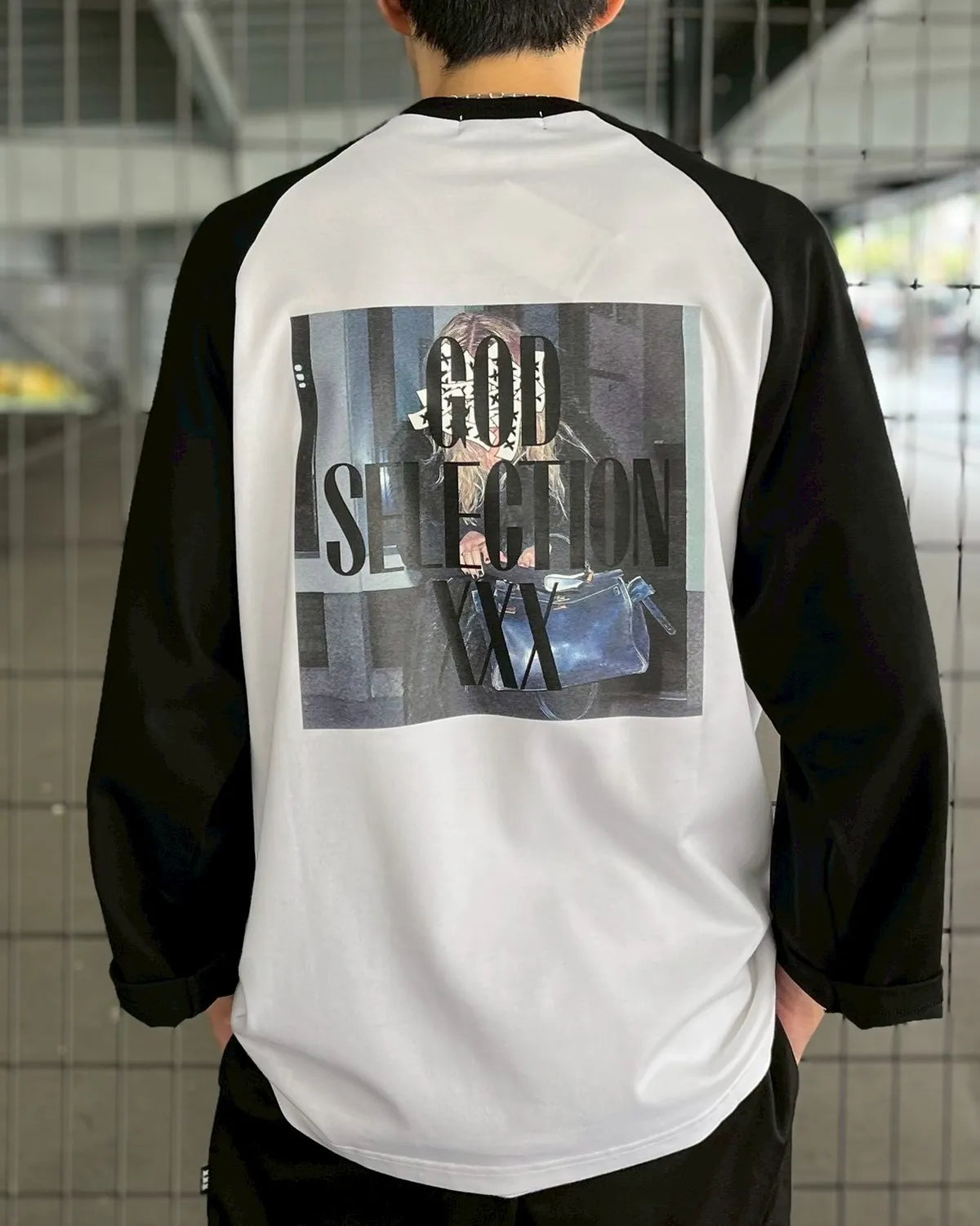 GOD SELECTION XXX / RAGLAN SLEEVE T-SHIRT (GX-S25-RT-02)