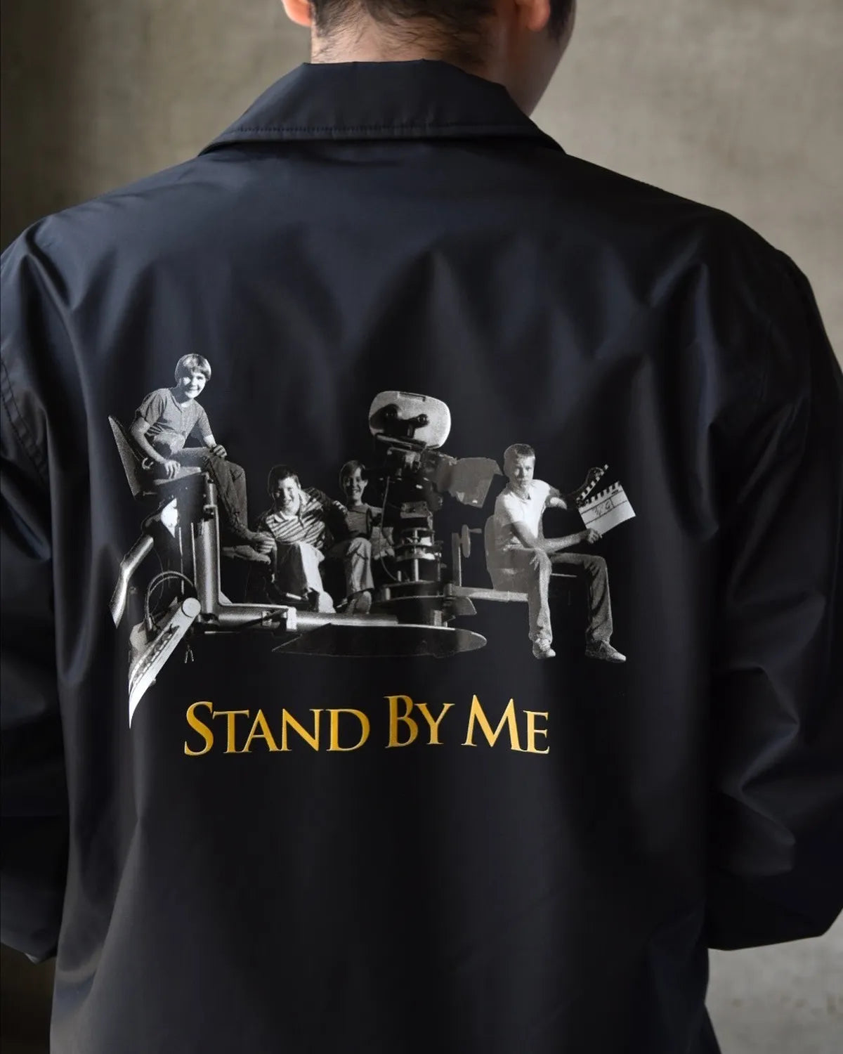 WACKO MARIA × STAND BY ME / COACH JACKET (SBM-WM-BL01)