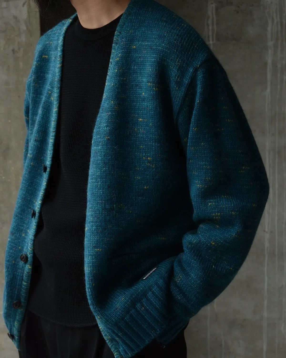 WACKO MARIA / KASURI MOHAIR CARDIGAN (25FW-WMK-KN19)