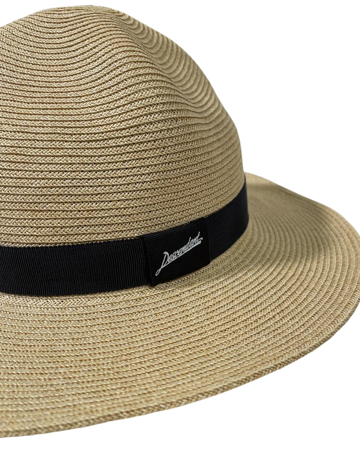DESCENDANT / SEEP STRAW HAT (261MYDS-HT01)
