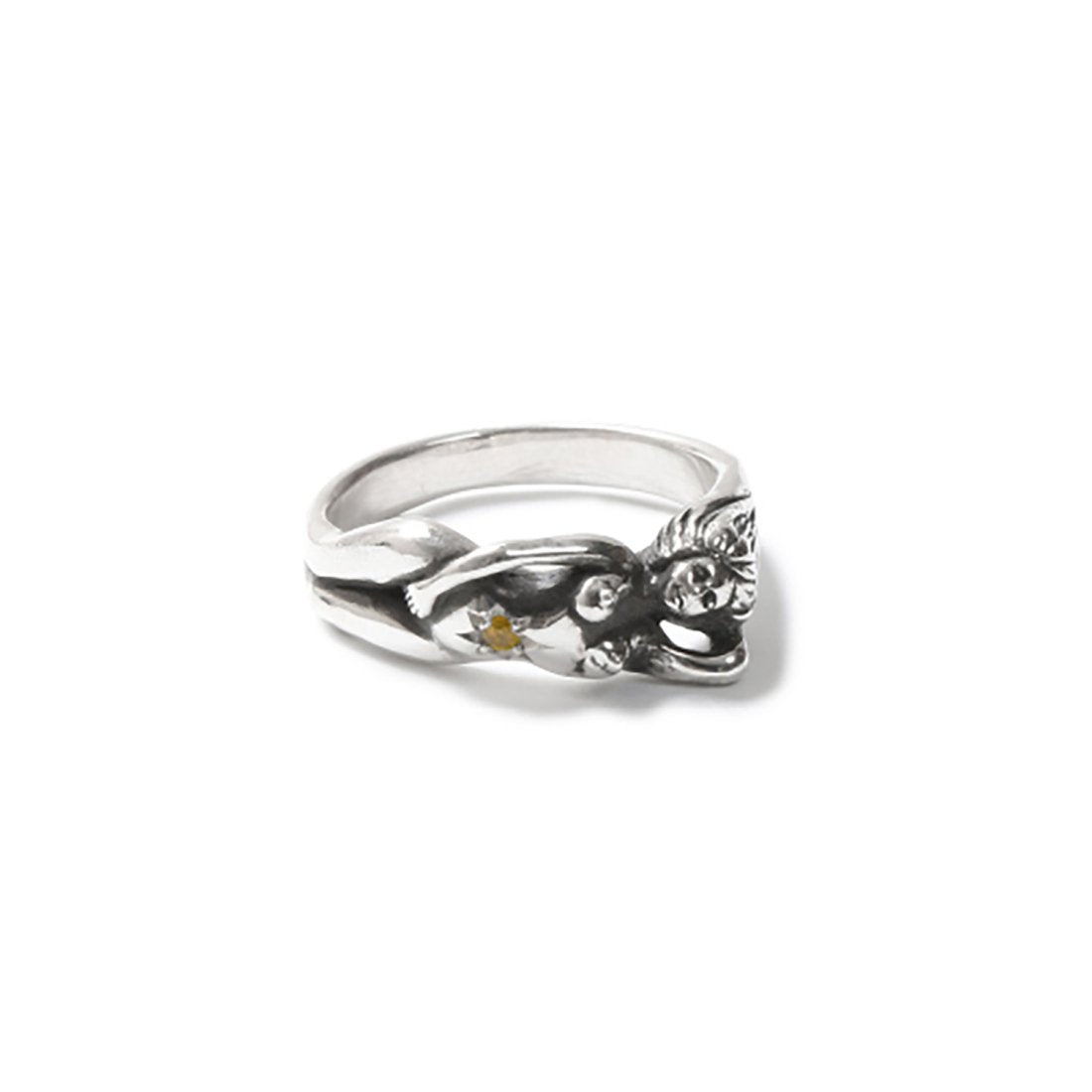 WACKO MARIA / NUDE RING JEWEL(YELLOW SAPPHIRE)