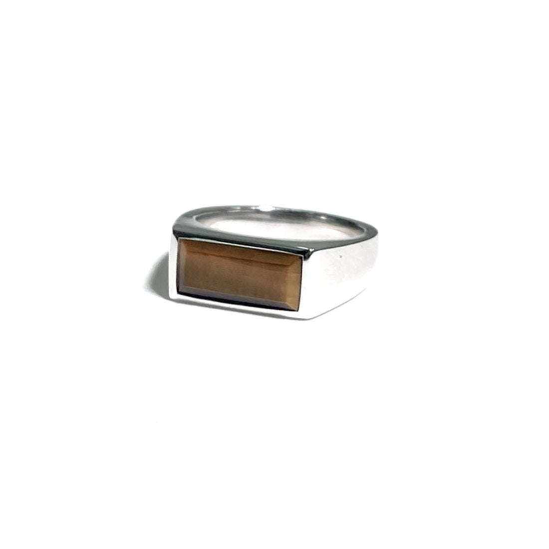 TOM WOOD / PEAKY RING TIGER EYE