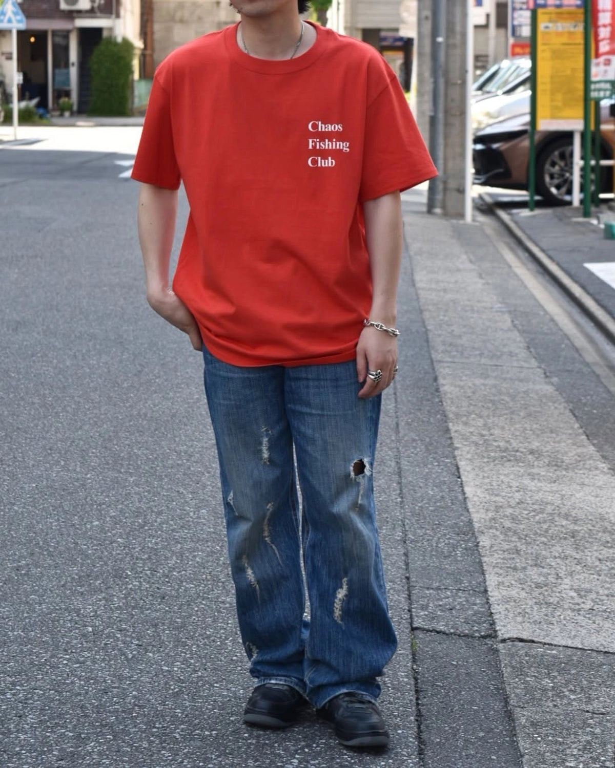 Chaos Fishing Club / Logo T-Shirt S/S (CFC-25SS-TEE01)