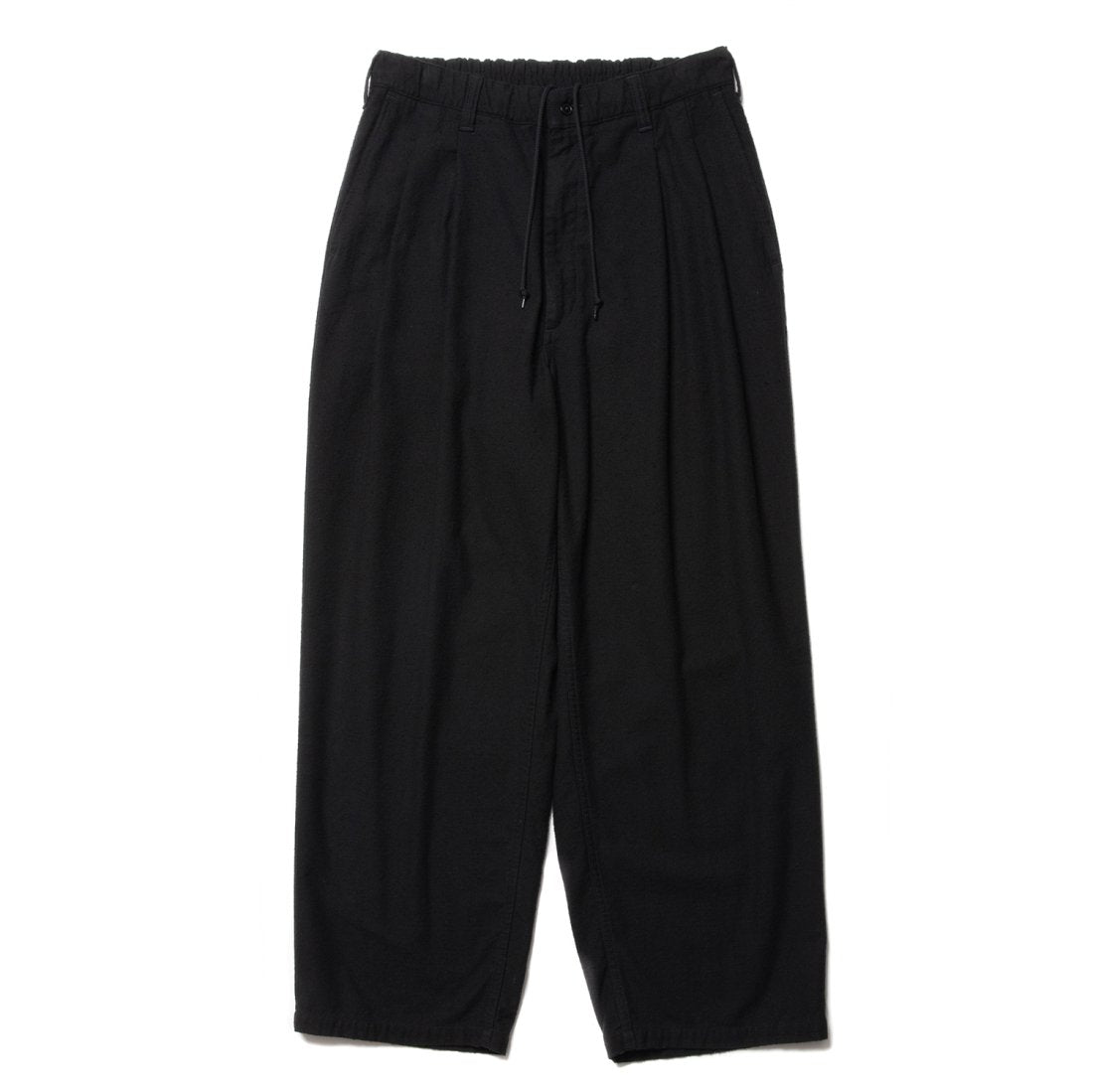 COOTIE PRODUCTIONS® / SILK NEP 2 TUCK EASY TROUSERS