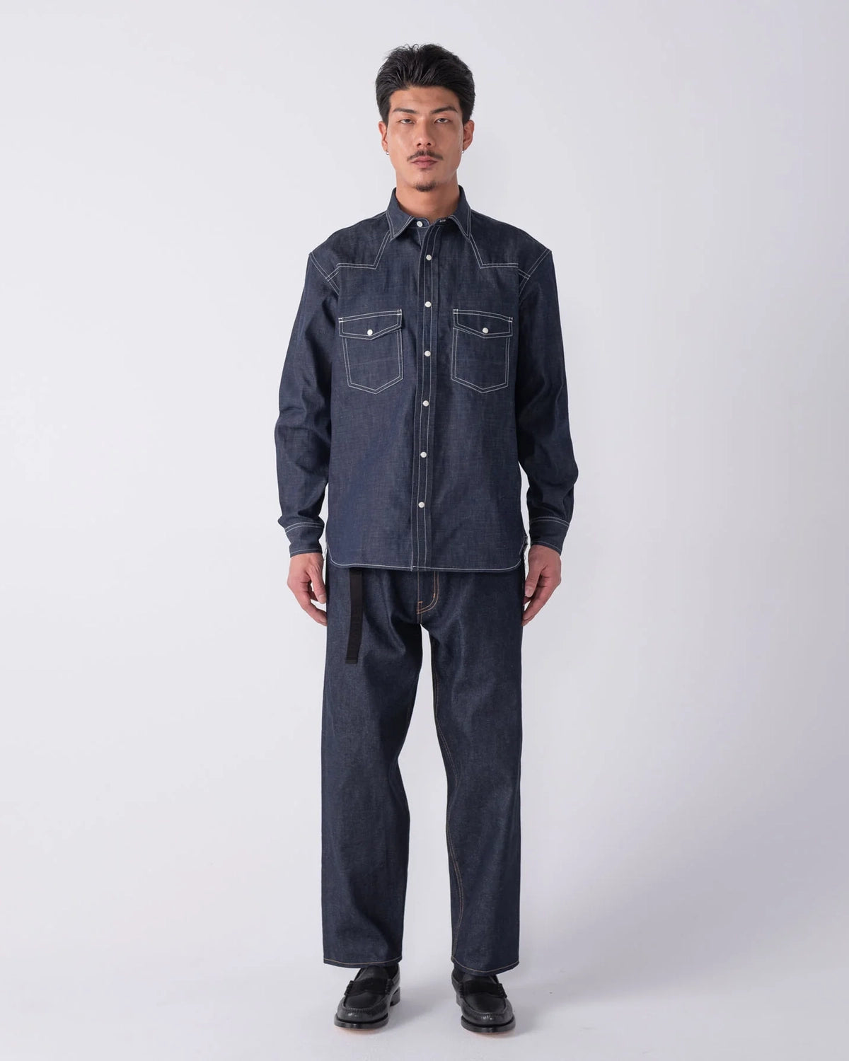 BEDWIN & THE HEARTBREAKERS / 10L RAW DENIM PANTS "GARCIA" (25AB4746)