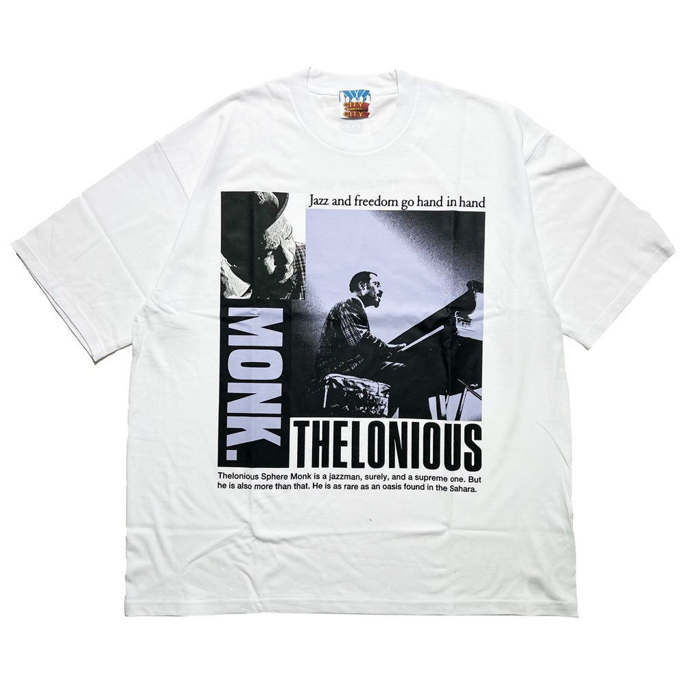 CITY COUNTRY CITY / THEOLONIOUS MONK PIANO COMPOSER T-SHIRTS