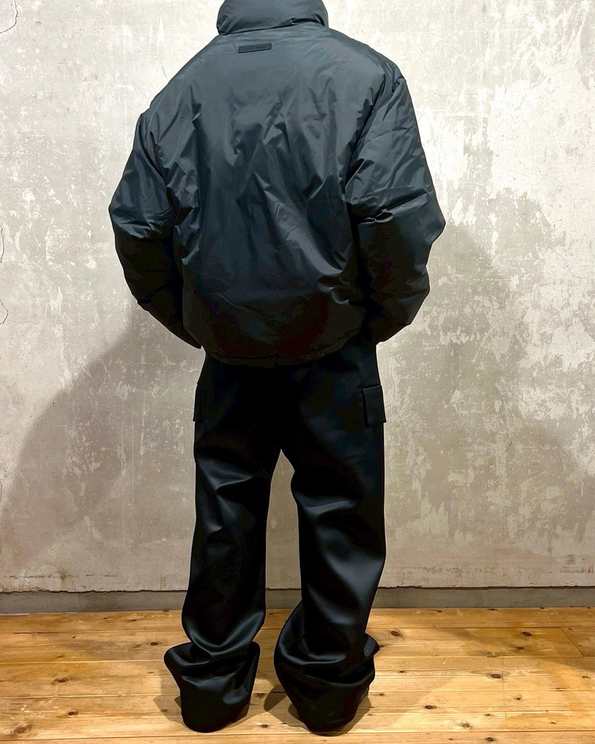 ESSENTIALS / Ripstop Nylon Puffer Jacket (202HO258151F)