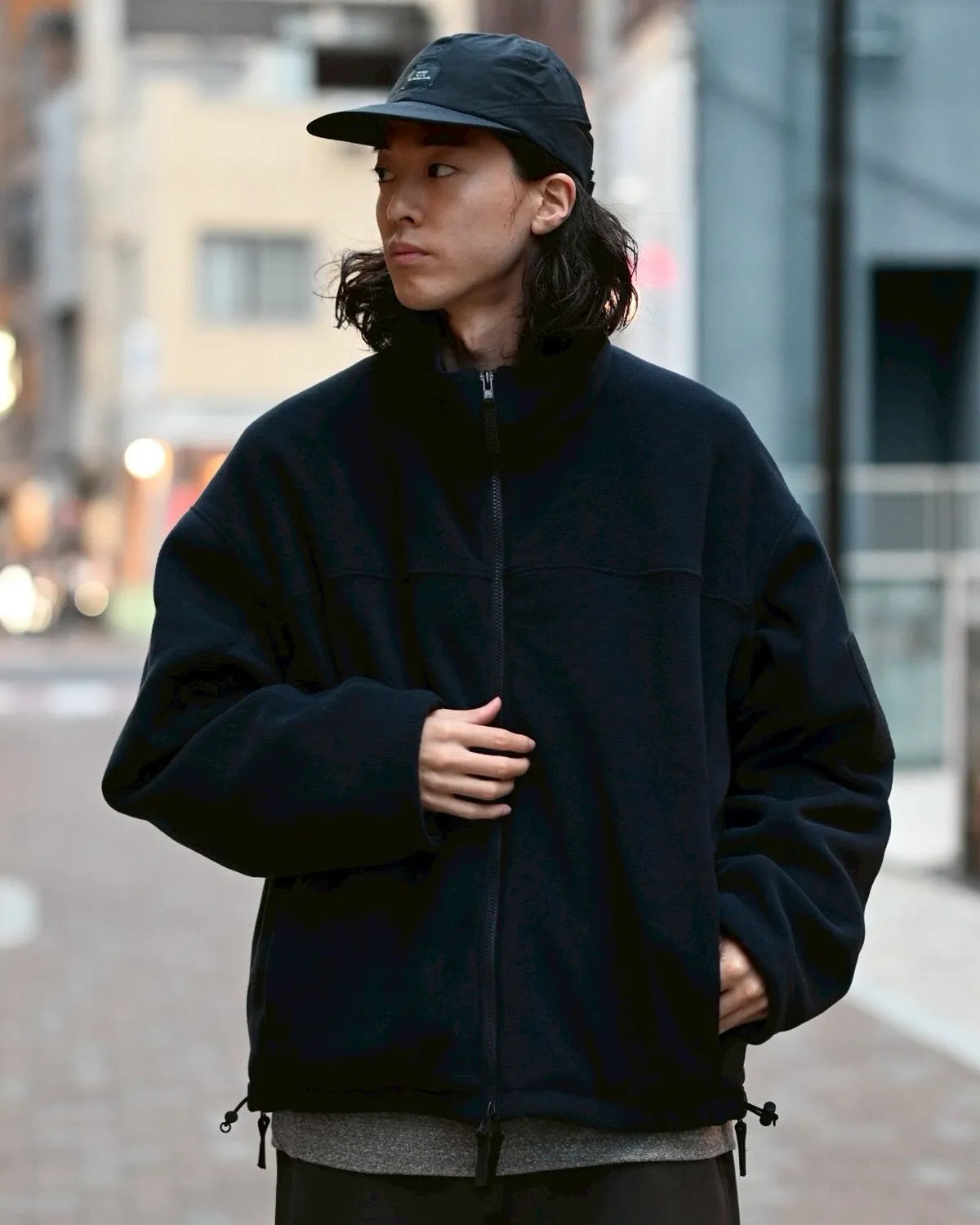 N.HOOLYWOOD TEST PRODUCT EXCHANGE SERVICE / REVERSIBLE OVERSHIRT (9252-BL01-003)