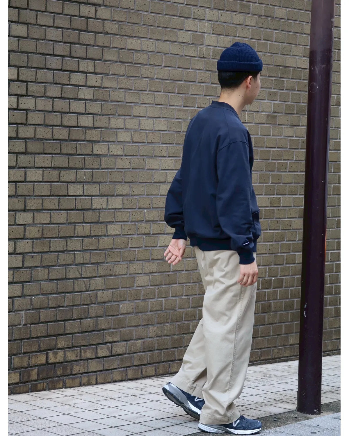 DESCENDANT / SEAFOWL TWILL TROUSERS (252WVDS-PTM02)
