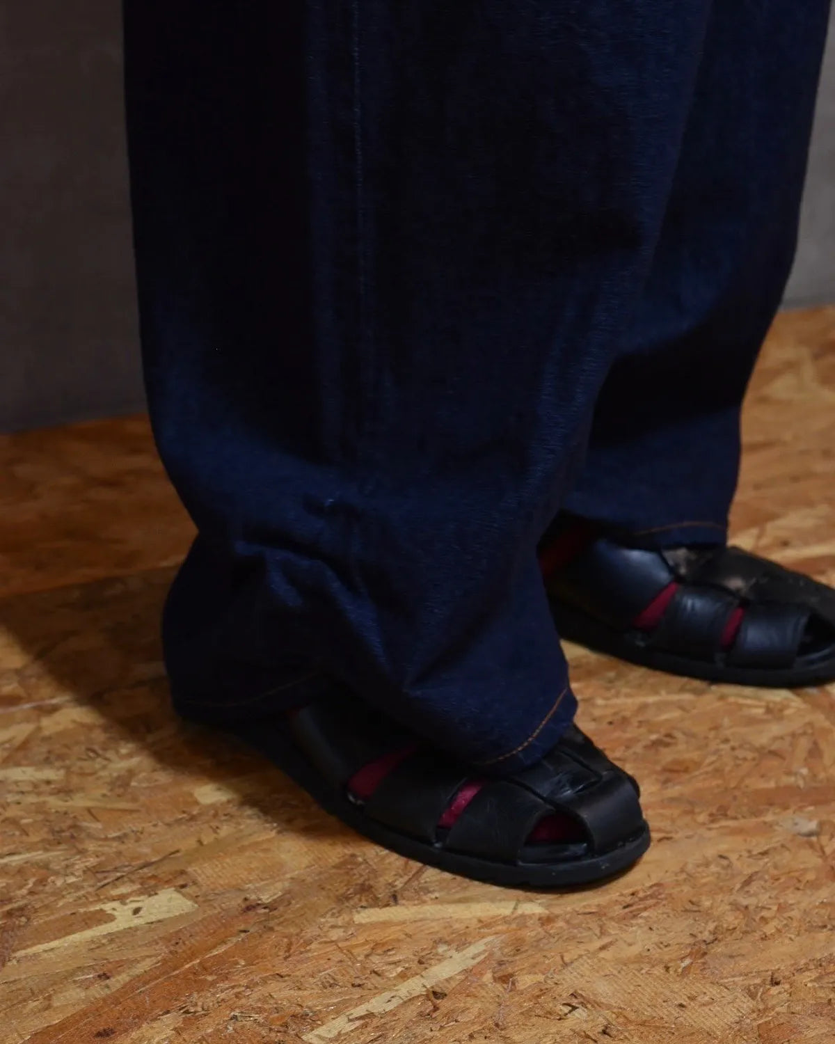 refomed / FRESH MAN DENIM WIDE PANTS by EDWIN "OW" (REPT-ED001)