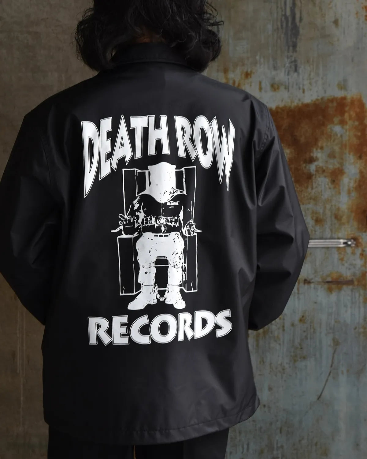 WACKO MARIA × DEATH ROW RECORDS / COACH JACKET (DEATHROW-WM-BL01)