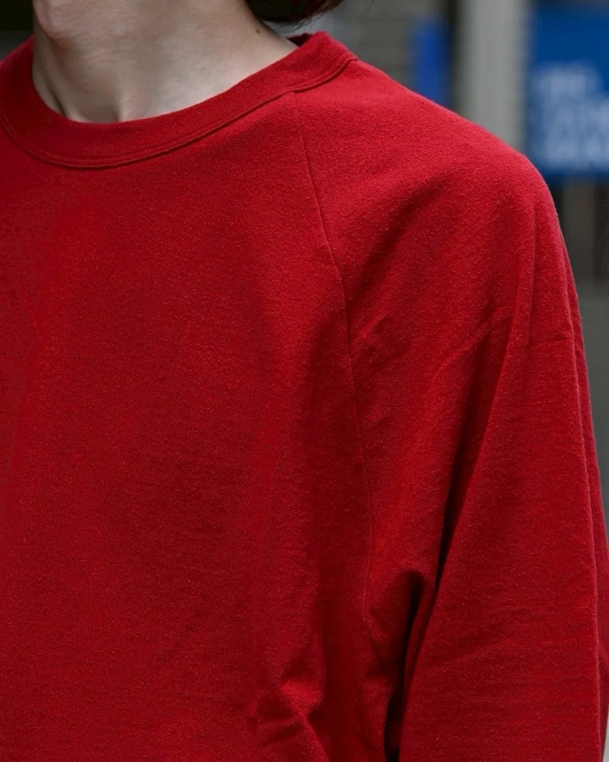 blurhms / Co/Silk Nep Raglan Tee (BHS24F037F25)