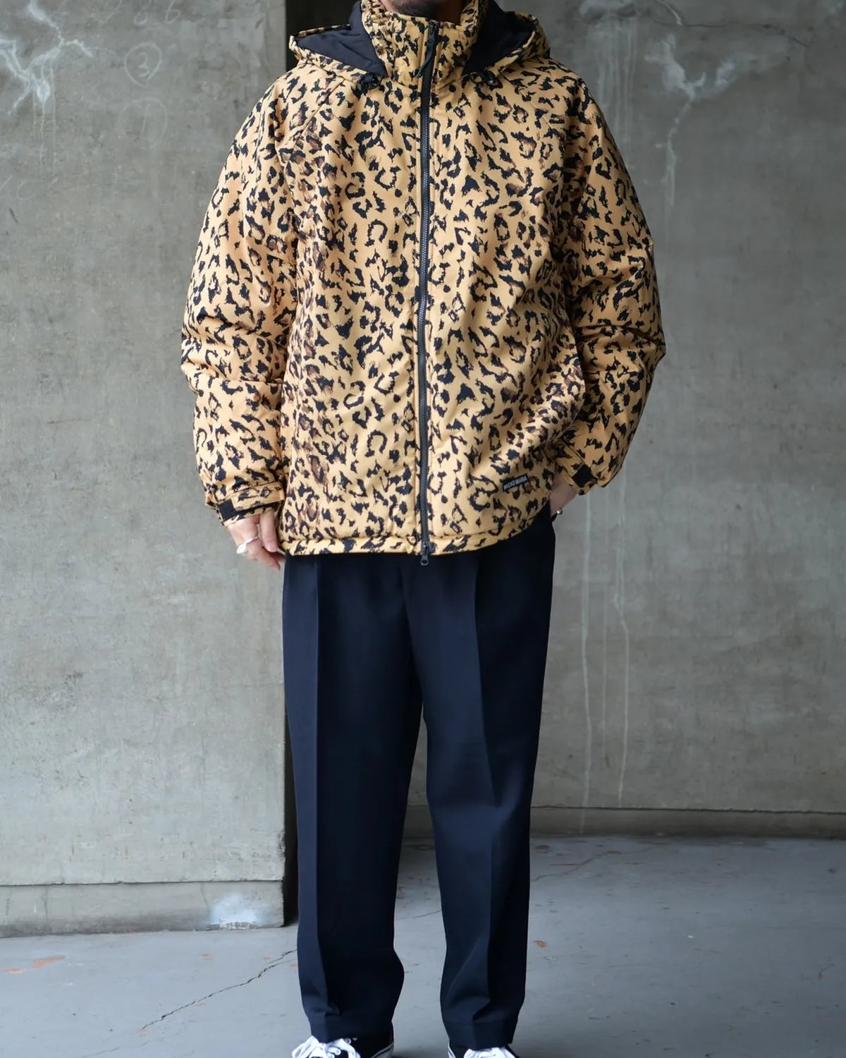WACKO MARIA × WILD THINGS / LEOPARD HAPPY JACKET (25FW-WMO-WT02)