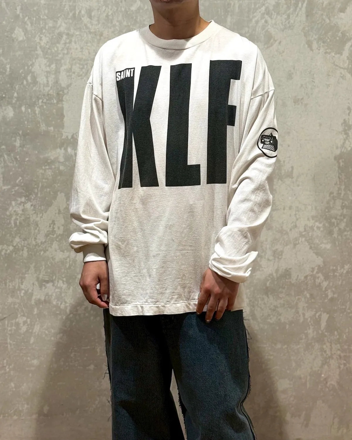 ©︎SAINT Mxxxxxx × The KLF / KLF_LS_TEE_KLF (SM-HR1-0000-C05)