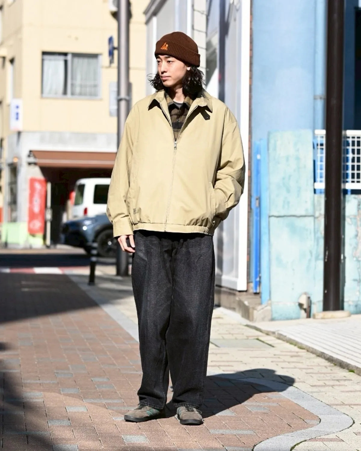 FreshService / POWDER COTTON SWING TOP BLOUSON (FSC254-30061)