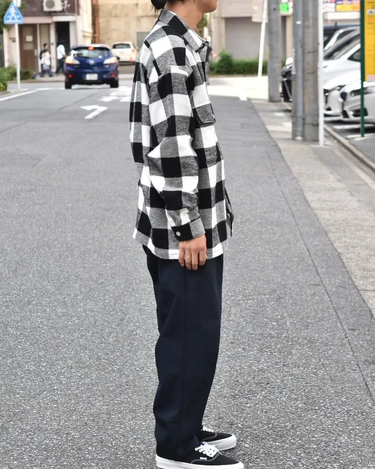 DESCENDANT / VANNING PLAID LS SHIRT (252TQDS-SHM05)