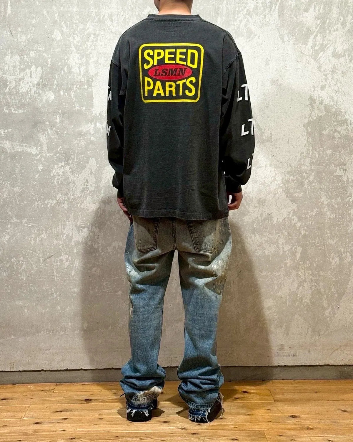 LASTMAN / LS PRINTED TEE ""LSMN"" (252LM-CT11)