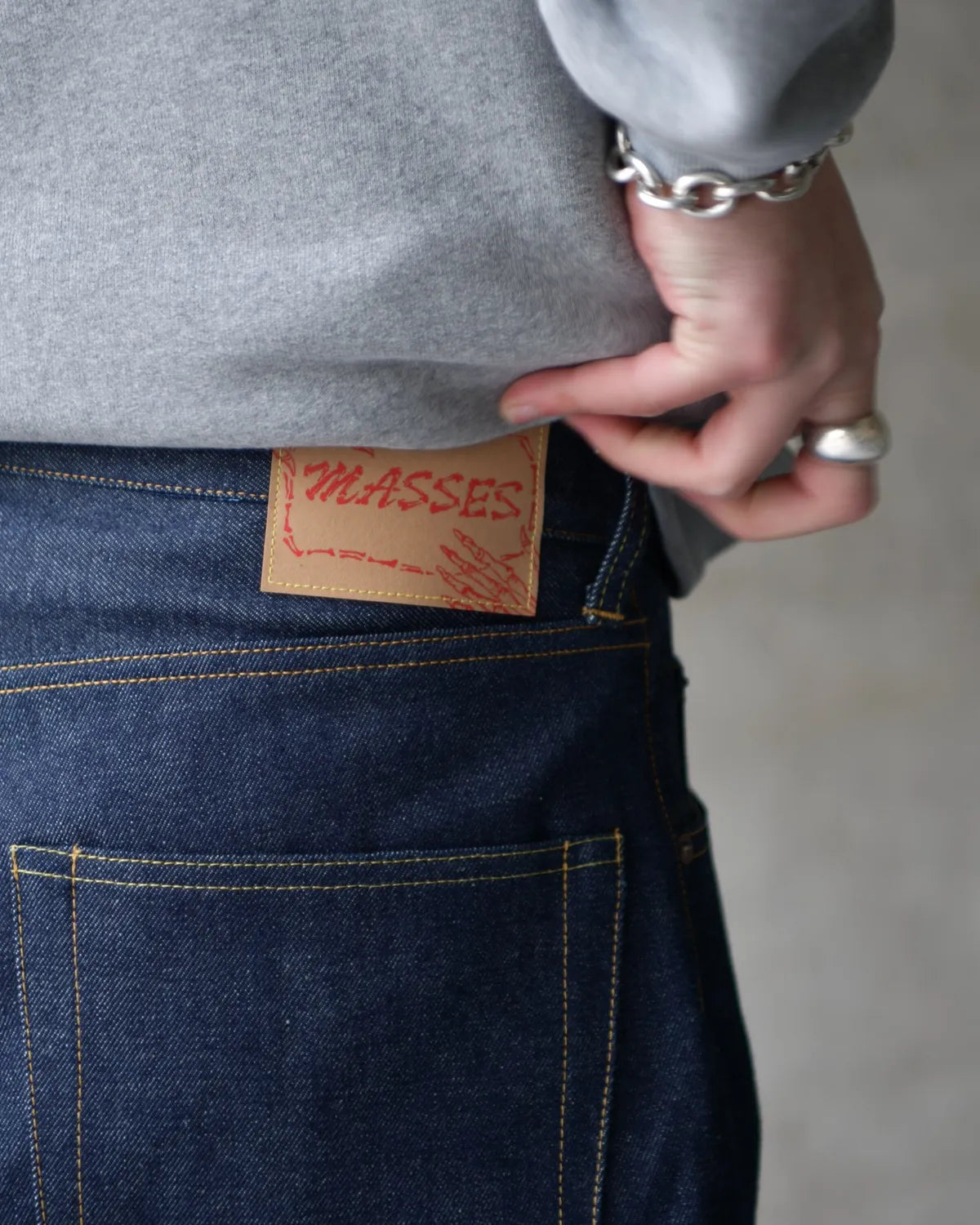 MASSES / DENIM 5P PANTS RIGID (1261005012)