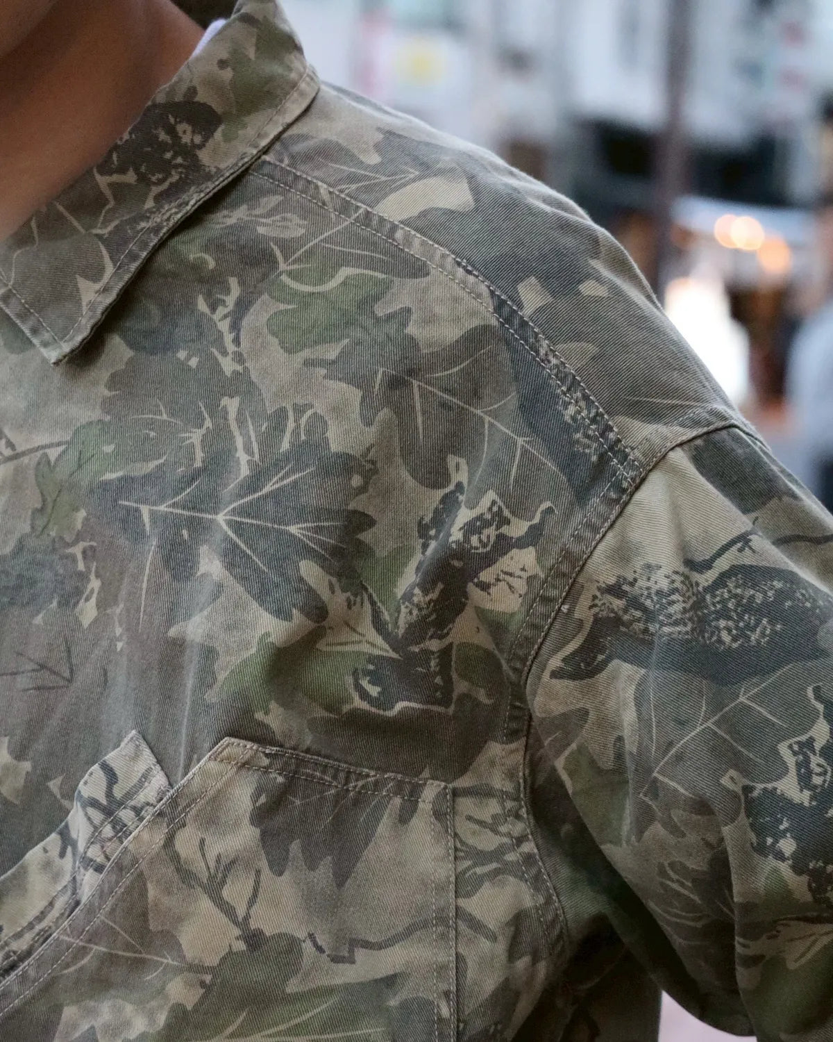 BRAIN DEAD / TWILL MILITARY SHIRT JACKET (T17004521FW25)