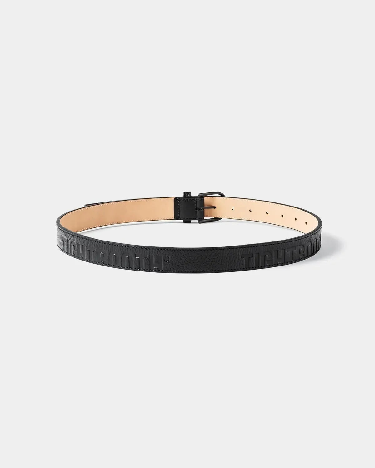 TIGHTBOOTH / LEATHER LOGO BELT (00009115)