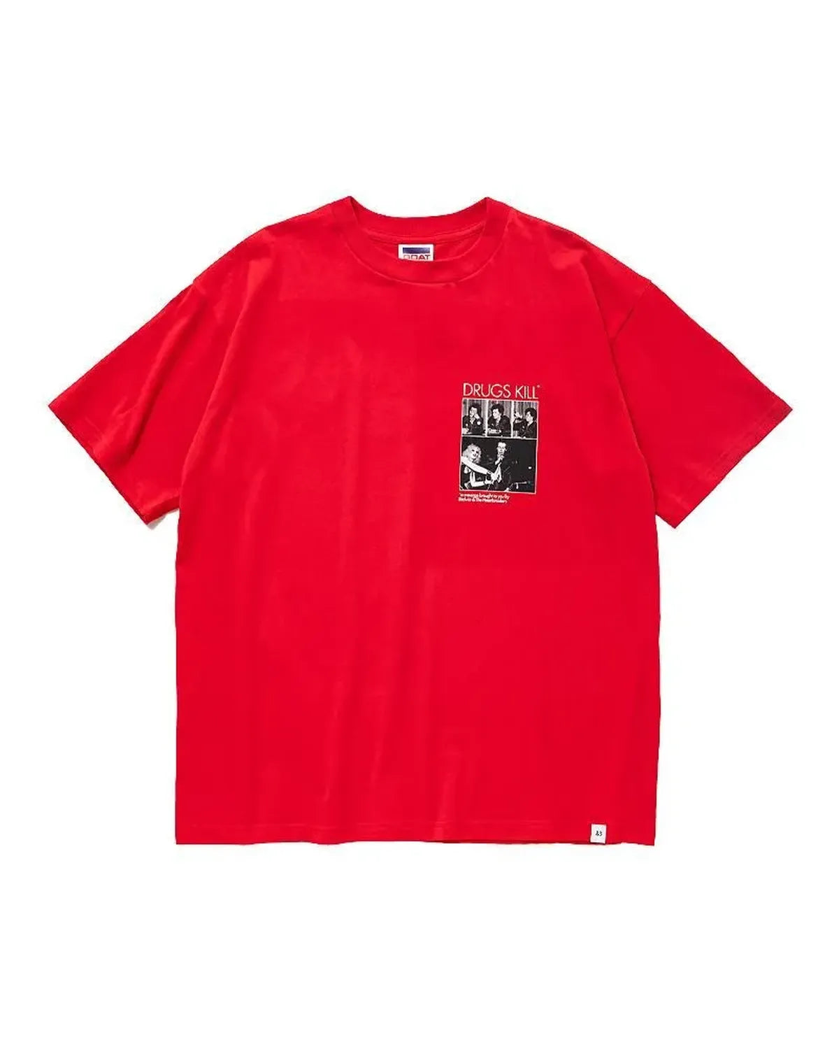BEDWIN & THE HEARTBREAKERS / S/S PRINTED TEE "A.COX" (25SB2205)