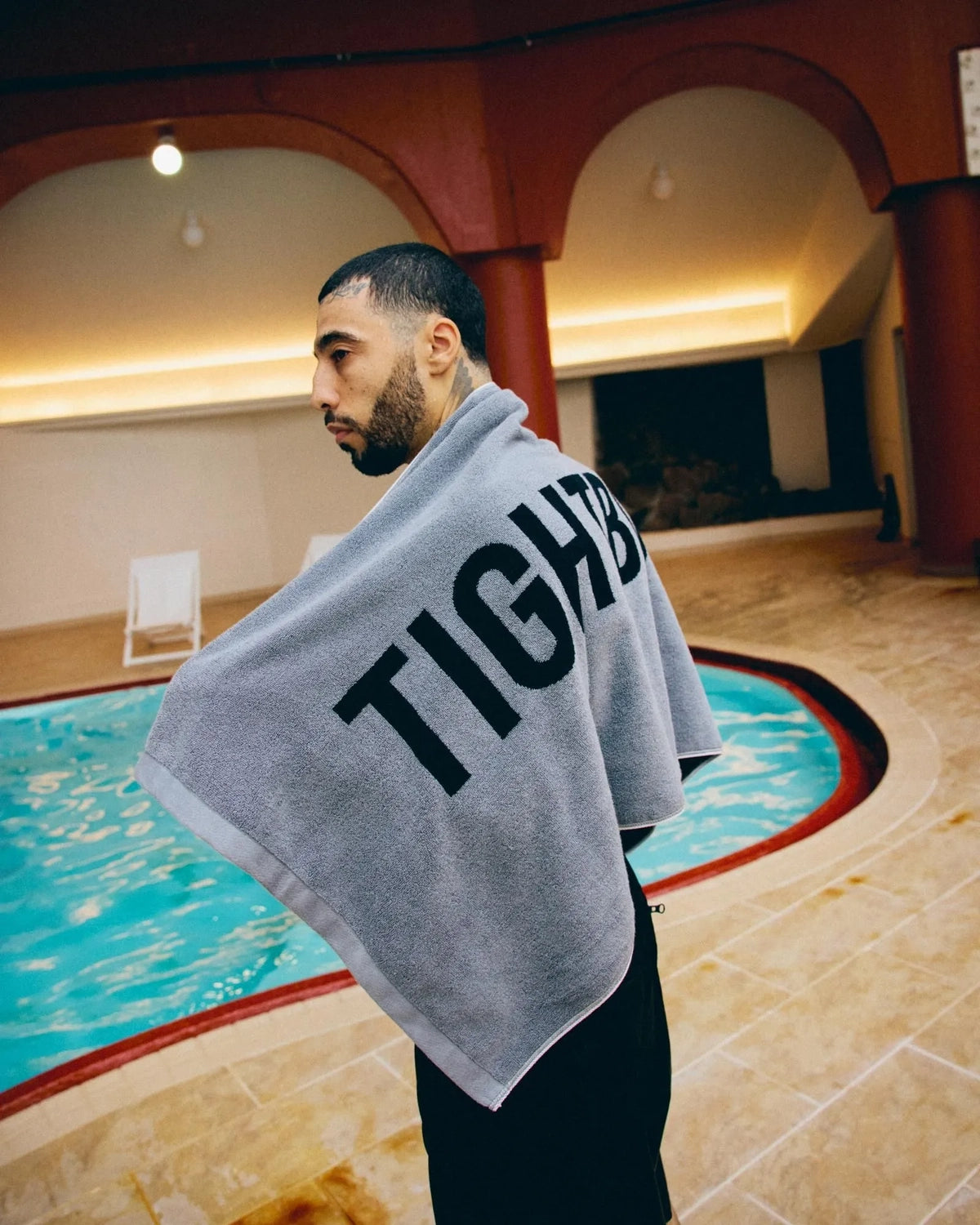 TIGHTBOOTH / JACQUARD BIG TOWEL (00009426)